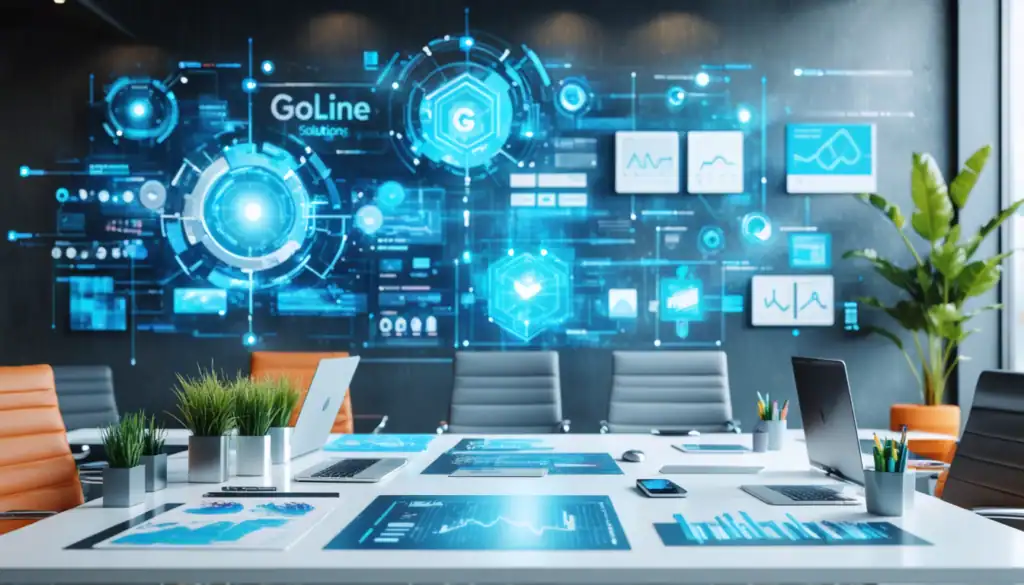 Advanced data analytics and digital transformation solutions for business growth at Golinesolutions.