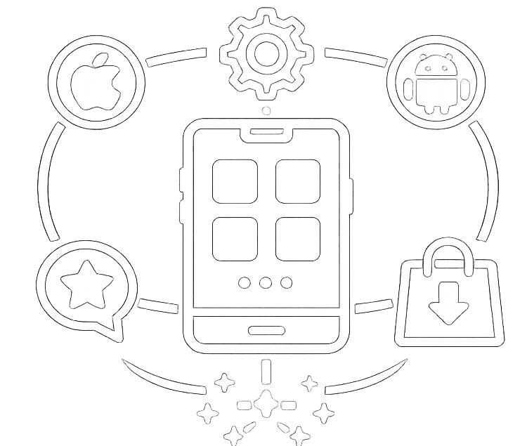 AI-powered mobile app development and integration solutions for enhanced business operations.